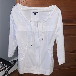 White Nautica Light Jacket